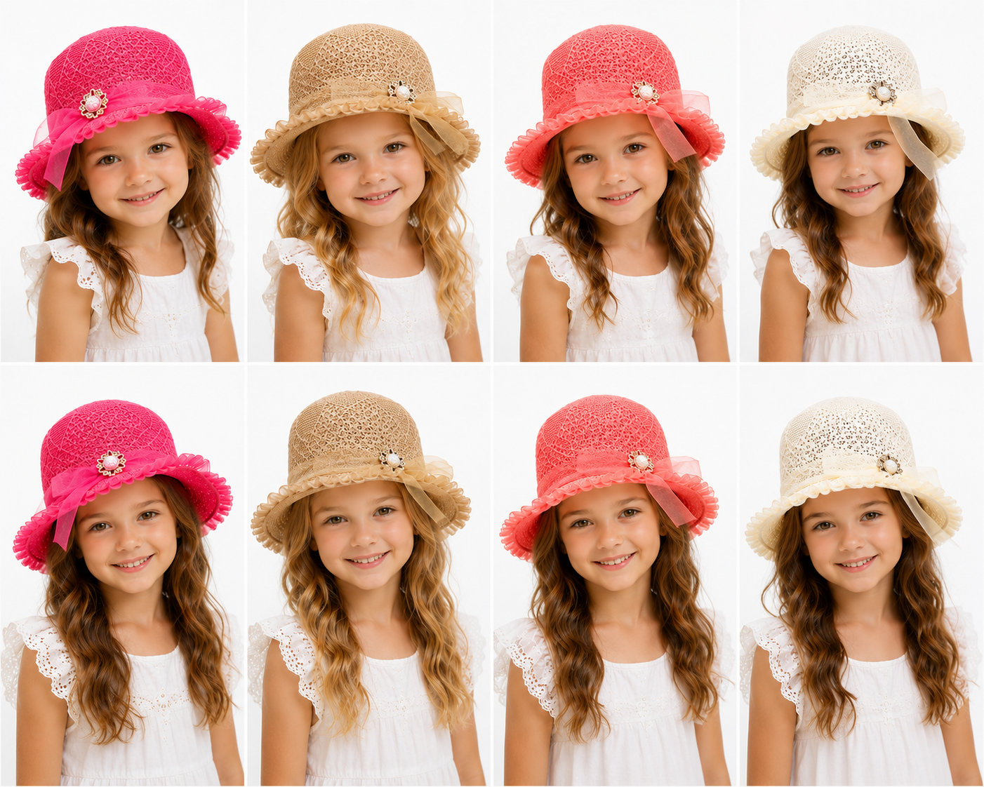 Girls Cute Summer Hat